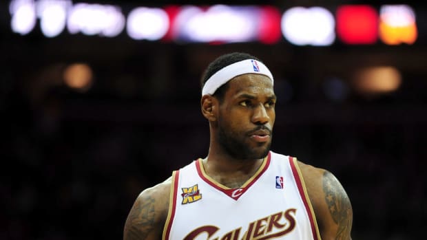 Cleveland Cavaliers forward LeBron James